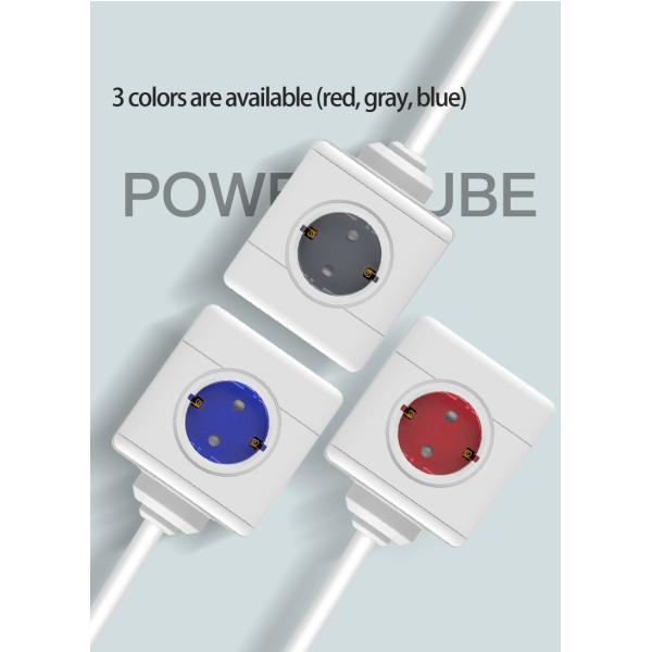 USB+Type-C European Travel Smart Wifi Socket Plug 240 Volt Cube Power Outlet