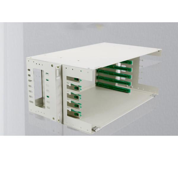 48 Fibers ODF Patch Panel Splicing Rack Mount Distribution Frame