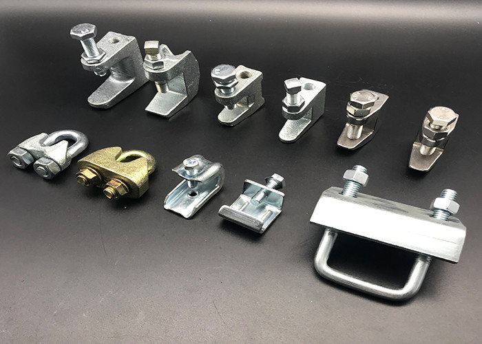 China Construction Cast Iron 3/8'' Nuts U Bolt Beam Clamps wholesale