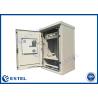 Buy cheap Double Wall 21U DC48V Pole Mount Weatherproof Enclosure from wholesalers