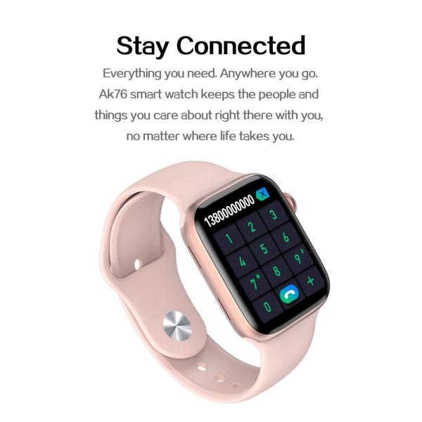 Sleep Monitoring 1.75 Inch T500 Smart Watch 200MAH 3D UI