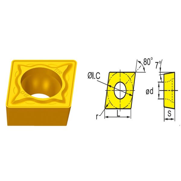 CCMT060204-HR,CCMT060204-TC,High quality cnc metal lathe tool blade turning Tool carbide inserts