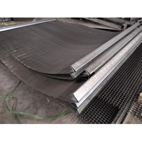 Stainless Steel Galvanized Metal Vibrating Screen Mesh Plain Weave