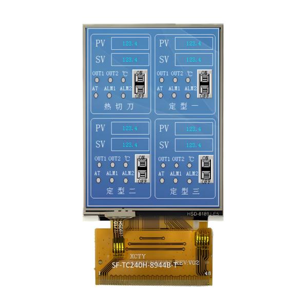 TFT LCD Display 2.4" Inch 240x320 QVGA MCU/RGB Interface With Resistive Touch Screen