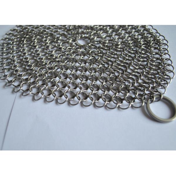 8 Inch 7mm Chain Mail Cleaner For Cast Iron