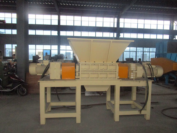 2-3 ton/h dual shaft shredder for copper wire