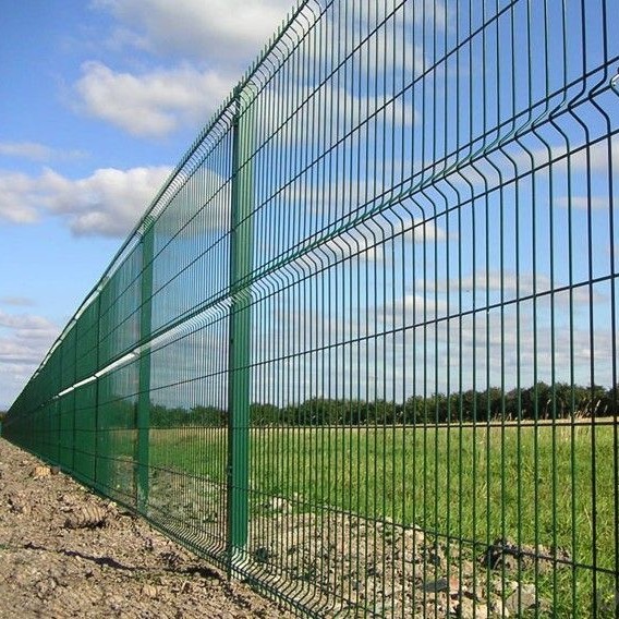China 4mm 4.5mm 5mm 3d Welded Mesh Fencing wholesale