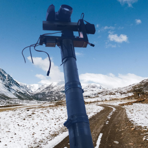 10M Push Up Antenna Mast