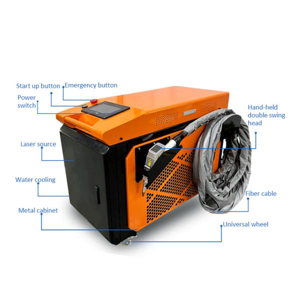 1500w 2000w Laser Cutting Welding Machine 3 In 1 Handheld Welder