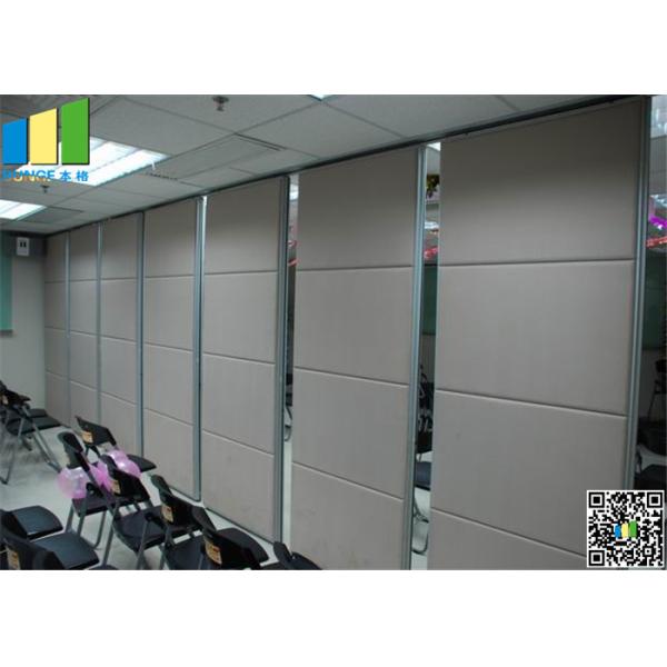 Acoustic Office Partition Walls Melamine Fabric Surface 85mm Thickness