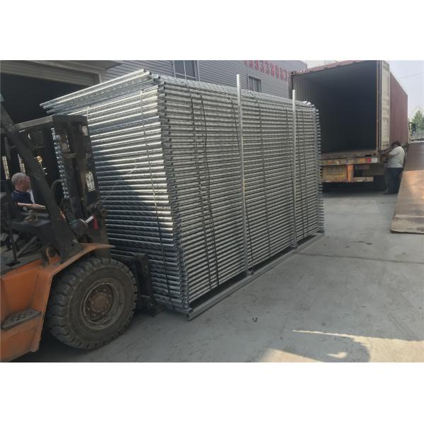American Standard Temporary Construction Fencing Panels 6'height x12'width Mesh 63mmx63mm Diameter 2.7mm 100gram/sqm HDG