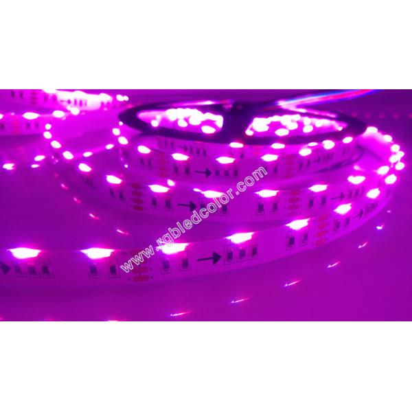 rgb side emitting led strips light 5m 300led 14.4w multicolor flex led tape light