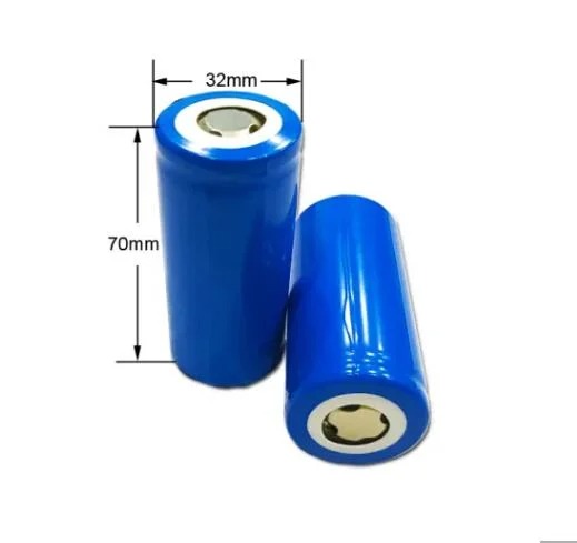 6Ah Ifr 32650 Lifepo4 Battery 6000mah 3.2v 5000 Cycles Cylindrical Lithium Iron Battery