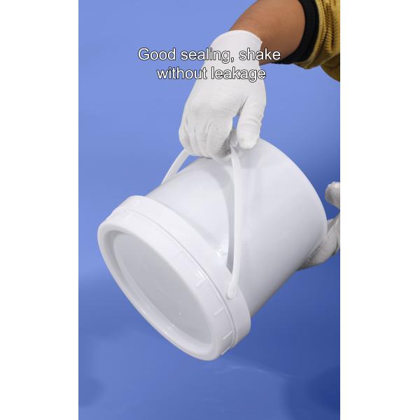 1L-50L Food Grade PP Round Pail Thickened Plastic Paint Bucket for Drums Pails Barrels