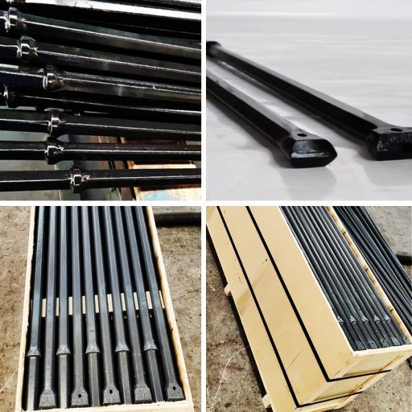 H19 H22 Chisel Bit Integral Drill Steel For Small Hole Drilling