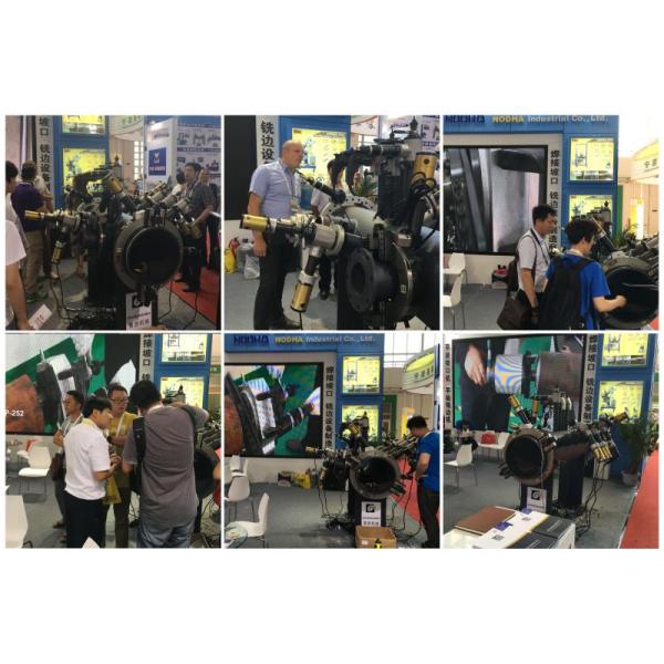 Customized Small Size Pneumatic Pipe Beveling Machine High Efficiency