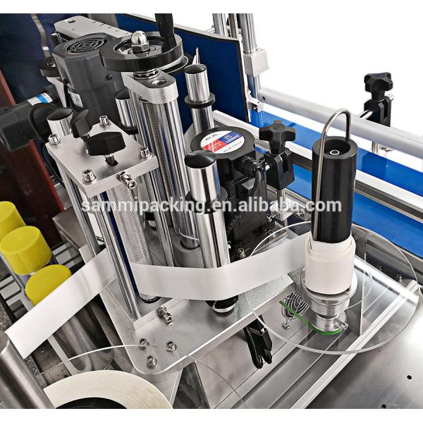High Efficiency Positioning Labeling Machine for Round Bottles, Cans, High Precision Automatic Sticker Labeler, Factory Price