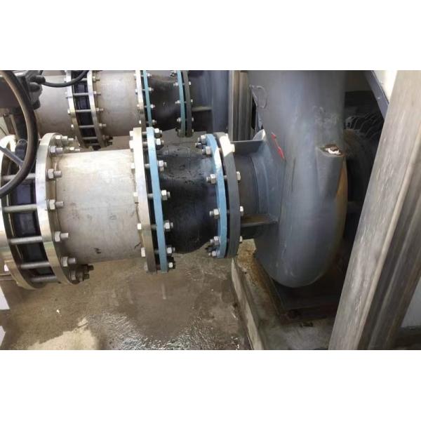 Rubber Expansion Joint For Water Pump, DN100 Eccentric Reducing Rubber Expansion Joint