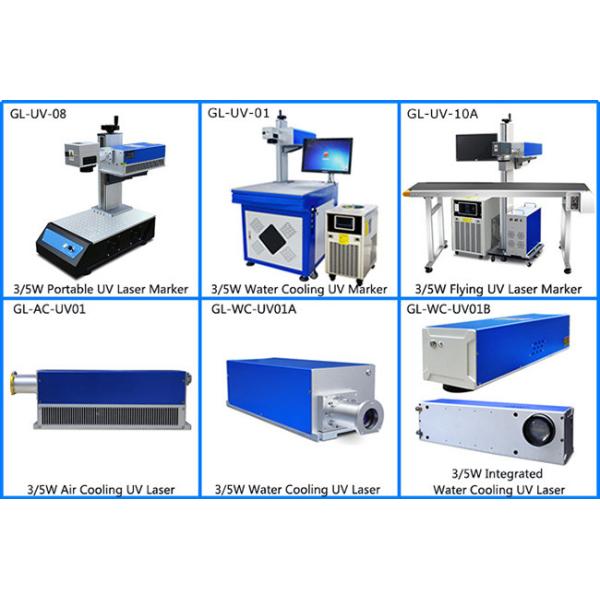 Industrial Fabric Laser Marking Machine 5W DPSS Laser for KN95 Mask , Non Woven Fabric , Textile