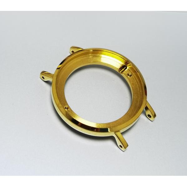 Gold Plated Watch Mechanical Parts , Stainless Steel Titanium Injection Molding