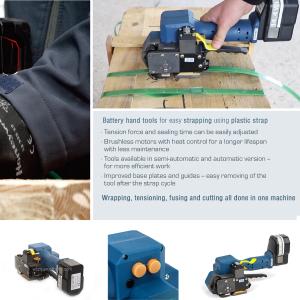 Electric Strapping Machine 27000mah Battery One Touch 2024 Plastic Strapping