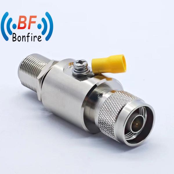DC-6000MHz RF Arrester Coaxial Lightning Surge Arrester Nm to NF