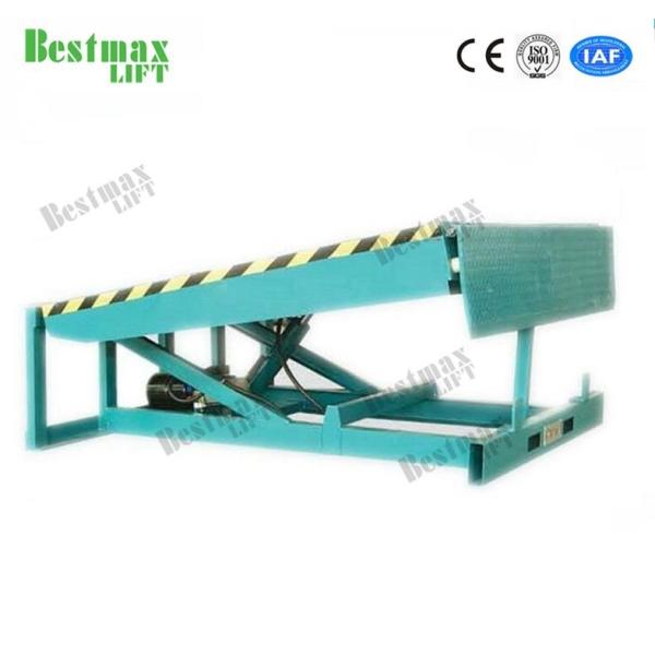 Stationary Type Loading Dock Ramp 10000Kg, Hydraulic Lifting Table Loading Bay
