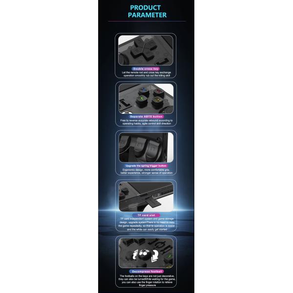 R36 max 4'' TV Classic Portable handheld open source retro game console for GBA arcade 30+ emulators