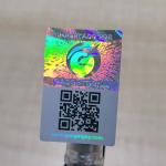 3D Holographic Warranty Sticker Label Hologram Custom Security