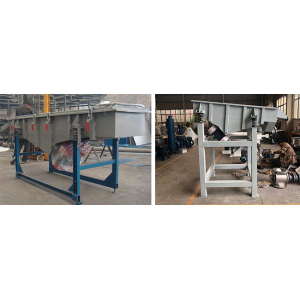 Industrial Rectangular Linear Vibrating Screen Electric Linear Vibrating Sieve