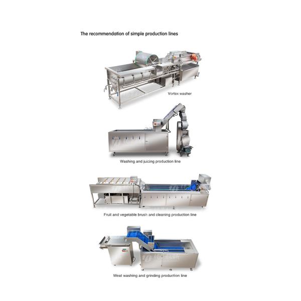 Customized Potato Fruit And Vegetable Processing Line