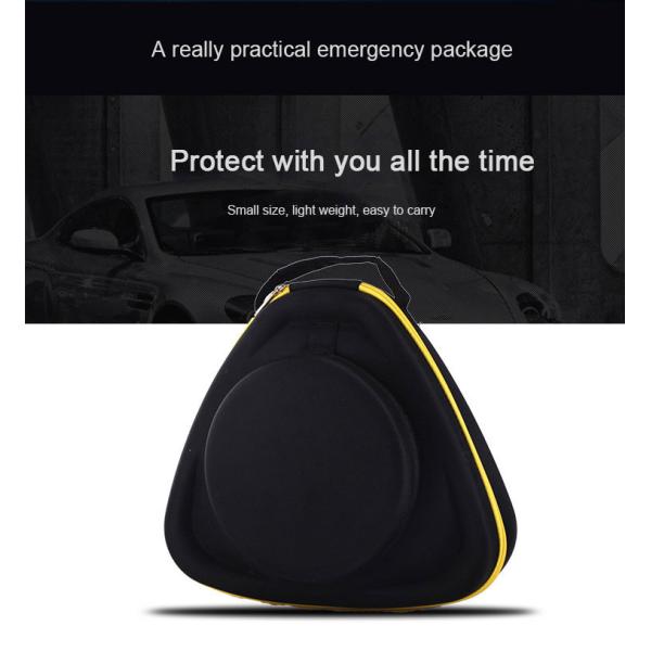 Emergency Rescue Kit EVA Tool Case For Vehicle / Retractable Reflective Cone Barrier Bag