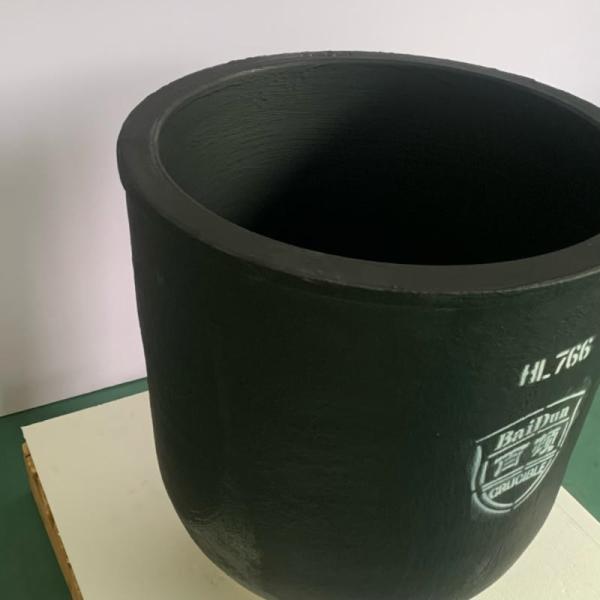 Uniform Heating Round Conventional Type Crucible Outstanding Corrosion Resistance