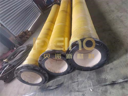 Low Running Resistance Ceramic Hose Custom Wear Resistant Ceramic Pipe
