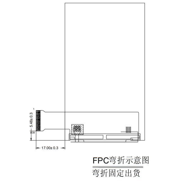 3.2 Inch IPS TFT LCD 480x800 Pixels , 3.2 Inch LCD Screen RGB/MCU Interface Optional