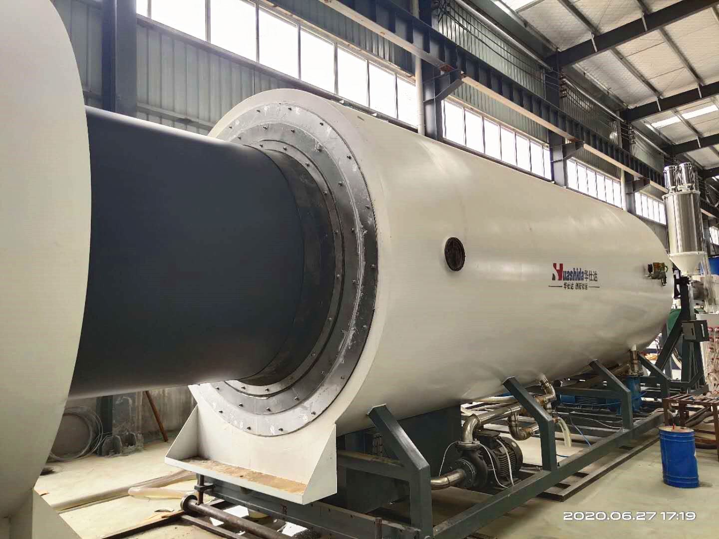 China HSD-120x38 Extruder Vacuum Feeder System Pre Insulated Pipe Production Line wholesale