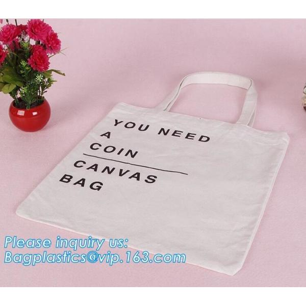 Handed long handle heavy duty cotton canvas tote bag,eco-friendly fashion custom logo market duffle white organic cotton