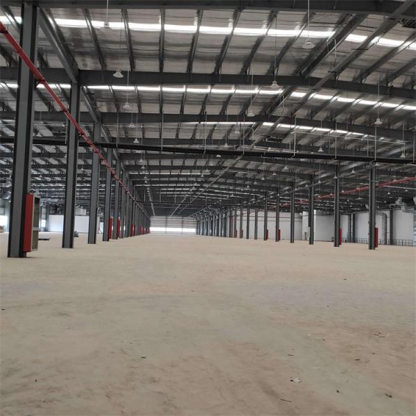 China Q355B Curved Warehouse Roof Structure 120mm Welding Wind Resistant wholesale