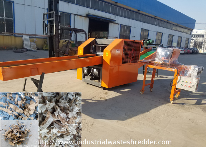 China Defective Sheet Pillowcase Rag Cutting Machine Tapestry Fabric Textile Shredder wholesale