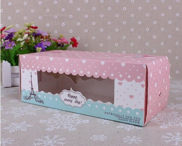 Cheap Custom Cupcake Handle Box Cake Boxes Wholesale,Take Away Birthday Cake Boxes Cardboard Boxes Cake Boxes bagplastic