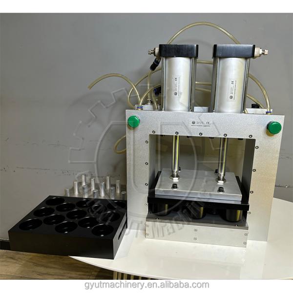 2024 Design Pneumatic Mini Cocktail Drink Bomb Making Press Forming Machine