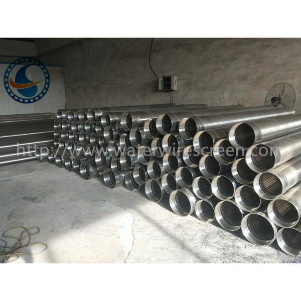 Water Well Sand Control Screens Stainless Steel / Low Carbon Galvanized Type Optional