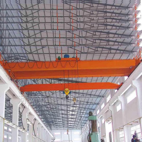 Cabin Control Hoist Double Girder Overhead Crane For Warehouse