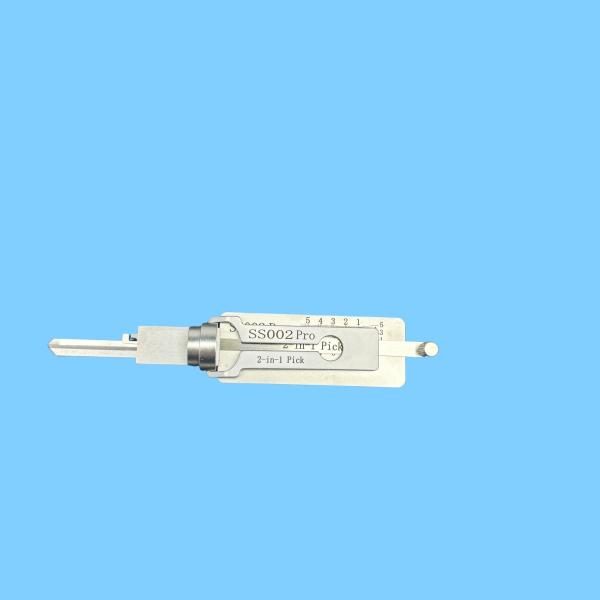 2pcs Car Locksmith Tools 8 Tooth Lishi Lock Picking Tool For Car