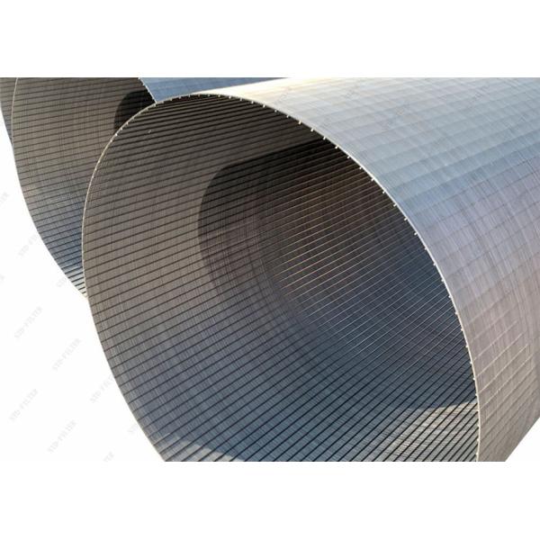 ID 150mm 2mm Slot Sintered Wire Mesh Filter For Well Drilling