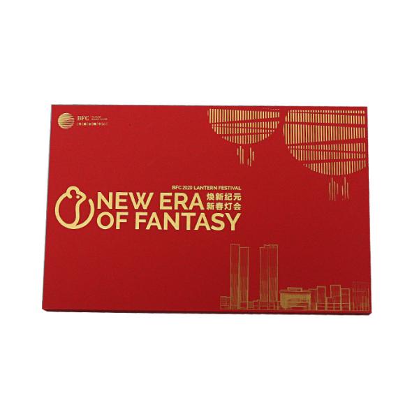 Custom Cardboard Lid-Off Packaging Boxes Red