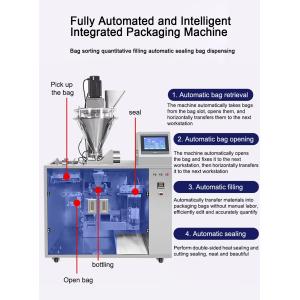 Automatic Granule Bag Packing Machine Multi-Function Prefabricated Zipper Bag