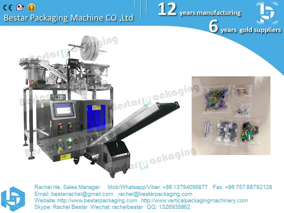 China Automatic counting and sachet packing machine for hardwares wholesale