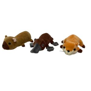 China 24cm 9.45in Fox Shaped Plush Pillow Cushion Durable Huggable wholesale