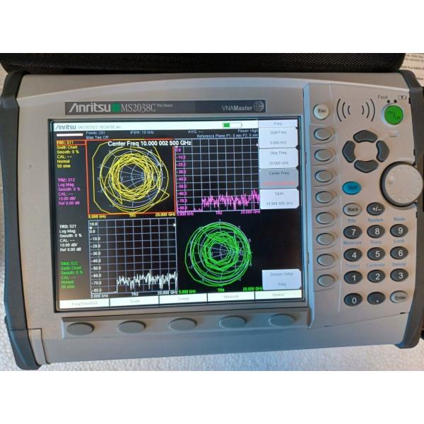 Anritsu MS2038C Handheld VNA & Spectrum Analyzer VNA 5 kHz–20 GHz